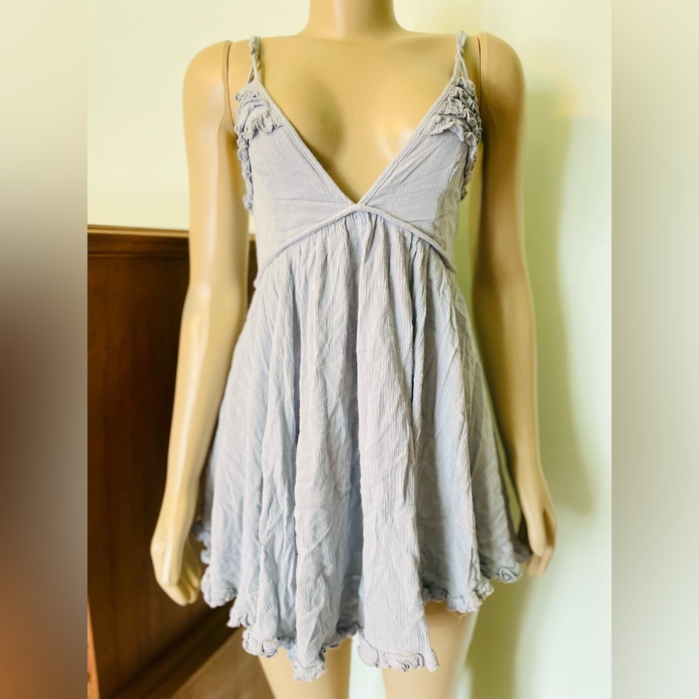 Light Blue Mini Dress